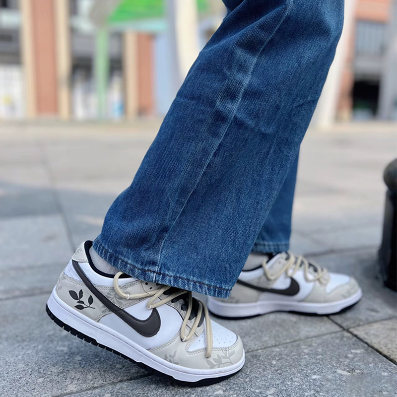 FZBB球鞋定制 Nike Dunk美拉德防滑耐磨低帮板鞋CW1590-100,淘宝优惠券,粉丝福利购,淘宝优惠卷