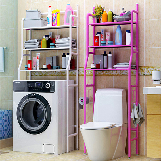 Toilet rack washing machine rack bathroom storage rack
