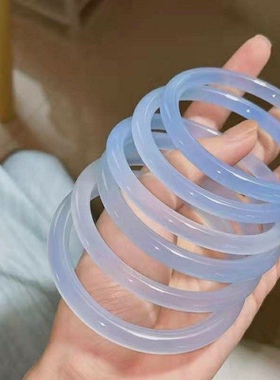 细条叮当镯仿玉一步一响手镯