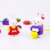 Ánh sáng đất sét siêu nhẹ 24 màu Miffy 4D handmade set màu bùn không độc plasticine 12 màu 36 màu trai gái - Đất sét màu / đất sét / polymer đất sét, đất nặn cho bé Đất sét màu / đất sét / polymer đất sét,