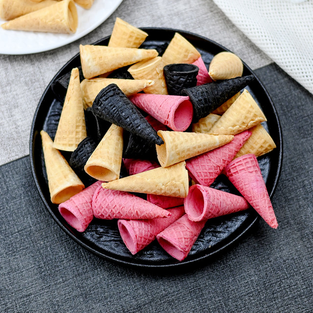 Ice cream decorative cake piping mini crispy tube