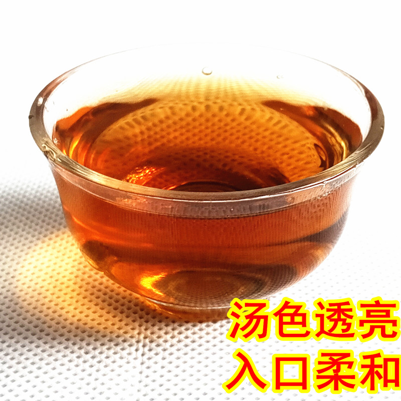 湖南安化黑茶小块2016高品质手筑黑砖金花茯砖200g袋装茶便携便泡 - 图1