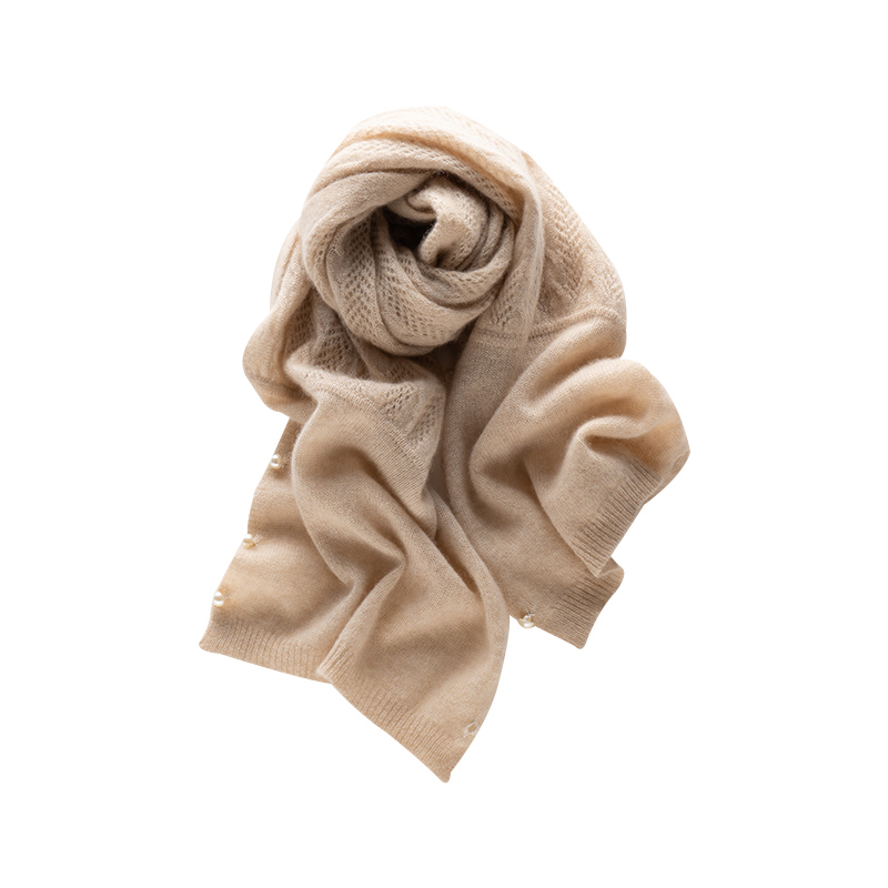 高端精致100%羊绒披肩围巾女开衫秋冬绞花镂空针织围脖多功能斗篷,淘宝优惠券,粉丝福利购,淘宝优惠卷