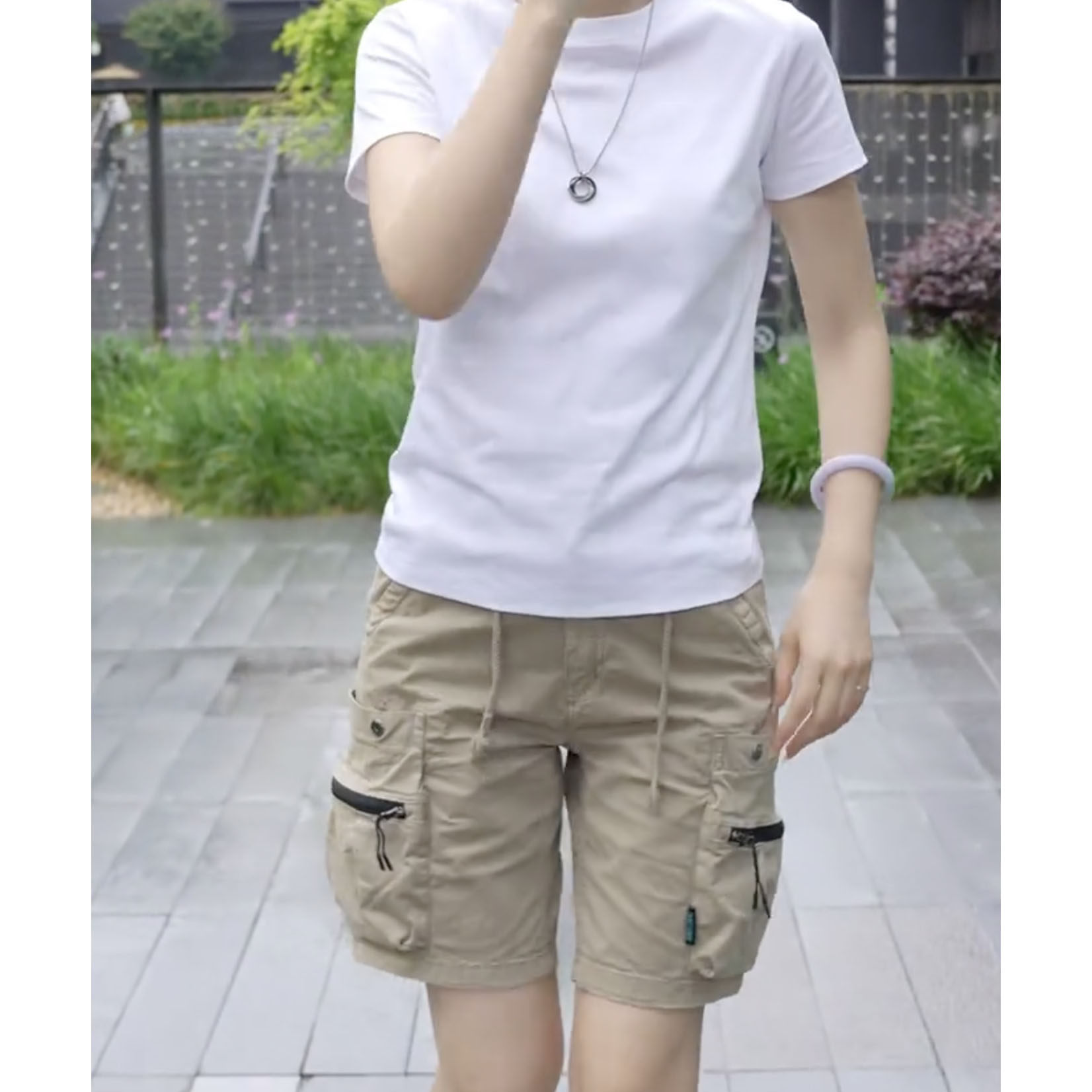 2025夏季新款男士多口袋休闲短裤日系复古宽松工装百搭纯棉短裤男,淘宝优惠券,粉丝福利购,淘宝优惠卷