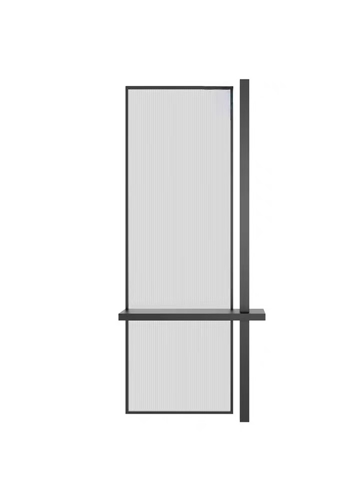 现代简约长虹玻璃屏风隔断不锈钢半遮挡入户进门玄关客厅装饰轻奢 - 图3
