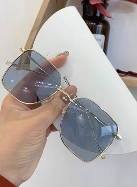 JOJO'SLIFEPD透明蓝色太阳镜