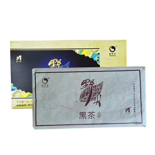 2009年怡清源野尖首届文化节纪念金花茯砖黑茶湖南安化纯正野生茶 - 图0