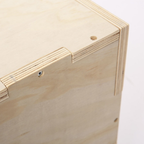 Three-in-one wooden jumping box fitness training commercial fitness wooden box physical training jumping equipment jumping stool small jumping box