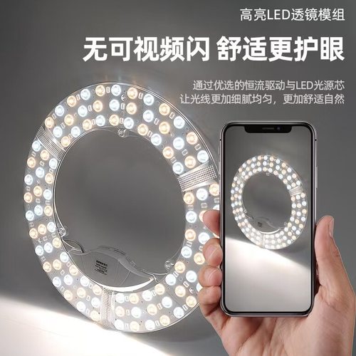 国际电工亚明led灯芯吸顶灯led模组光源环形灯管圆形替换灯板灯盘 - 图1