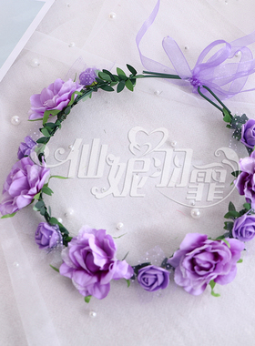 儿童花环头饰森系发饰成人公主