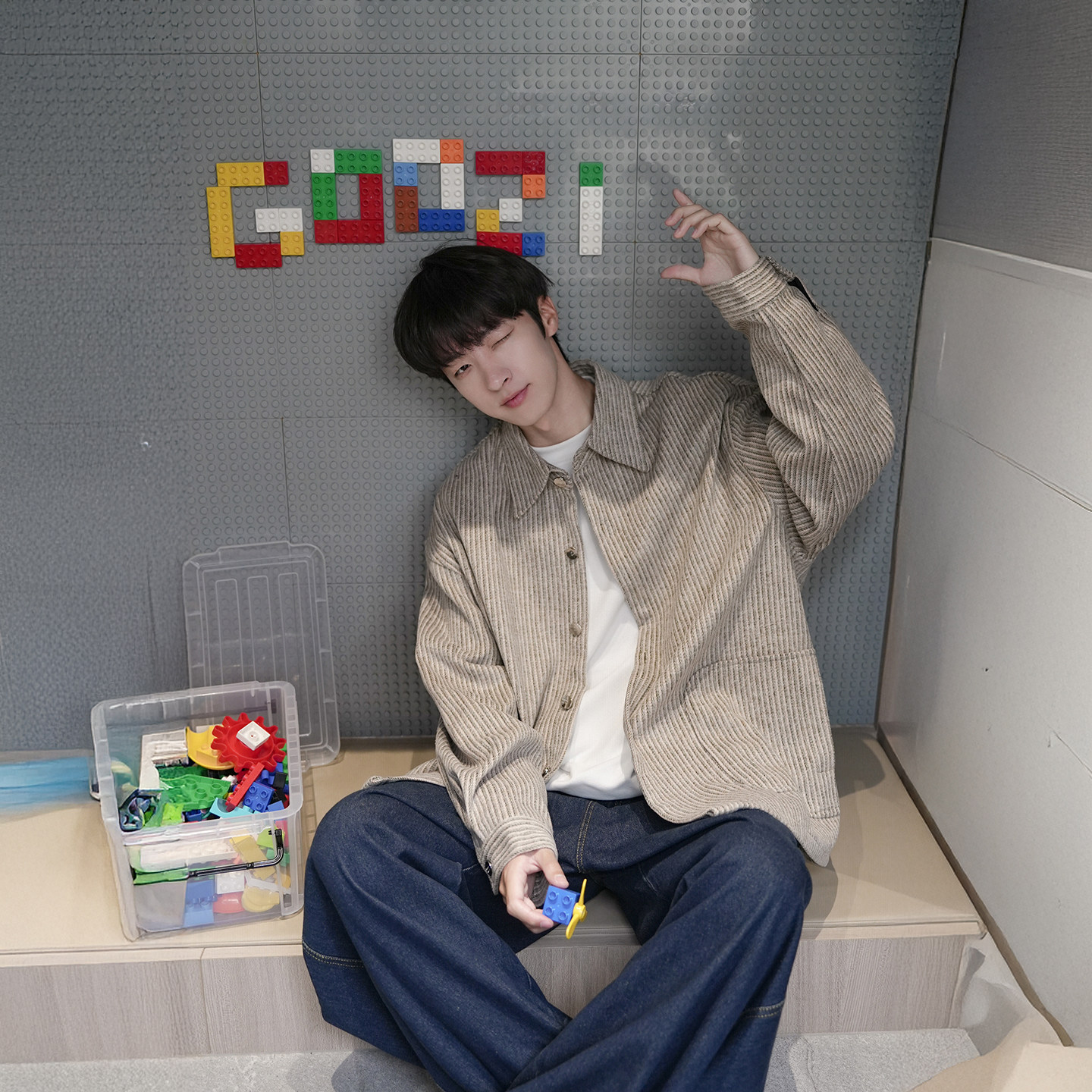 @港仔文艺男 竖条纹毛呢衬衫男秋冬日系复古男生休闲长袖衬衣外套,淘宝优惠券,粉丝福利购,淘宝优惠卷