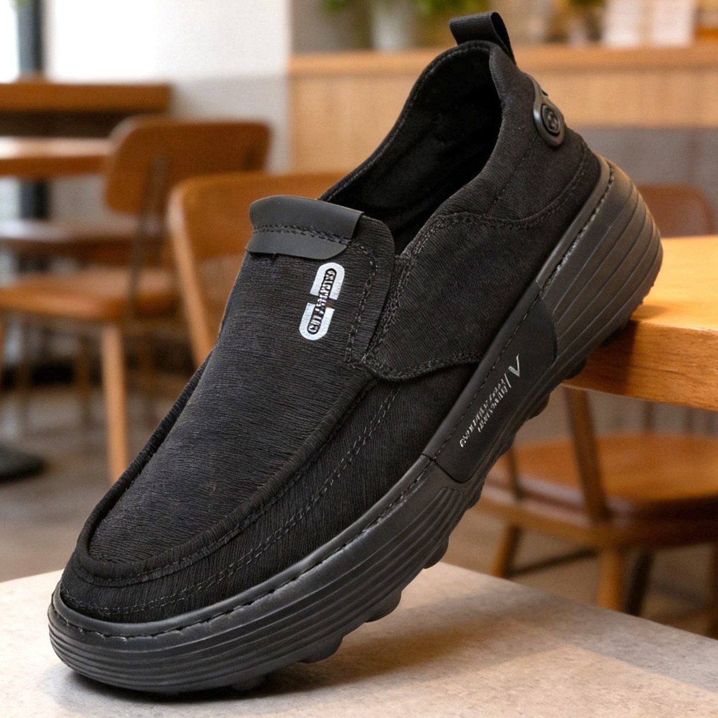 老北京布鞋春秋男鞋透气休闲帆布鞋时尚中青年爸爸鞋一脚蹬懒人鞋,淘宝优惠券,粉丝福利购,淘宝优惠卷