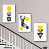 Modern decorative painting staircase Nordic beautiful decorative painting