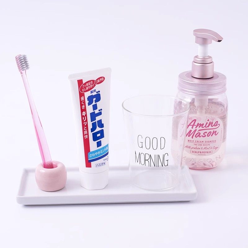 创意陶瓷牙刷架 放置手动牙刷牙刷托日式浴室牙具座情侣牙刷底座,淘宝优惠券,粉丝福利购,淘宝优惠卷