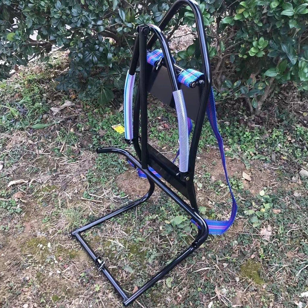 Micro tillage accessories portable back rack mountain rotary tiller rack small cultivator climbing back basket agricultural machinery tool light
