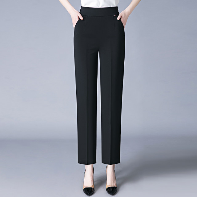 2025 New Mom Pants Summer ກາງເກງຂາກວ້າງບາງ