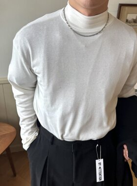 小北韩国男装代购极简风百搭项链