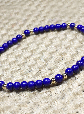 红玛瑙水晶石榴石甜美风单圈手串