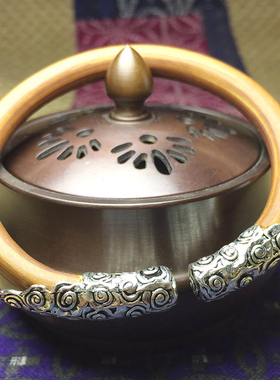 锦石阁金刚藤手镯男女银饰情侣