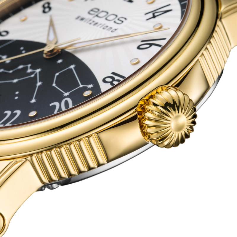 瑞士爱宝时EPOS 自动机械男表日夜无间-金3390.302.22.38.32