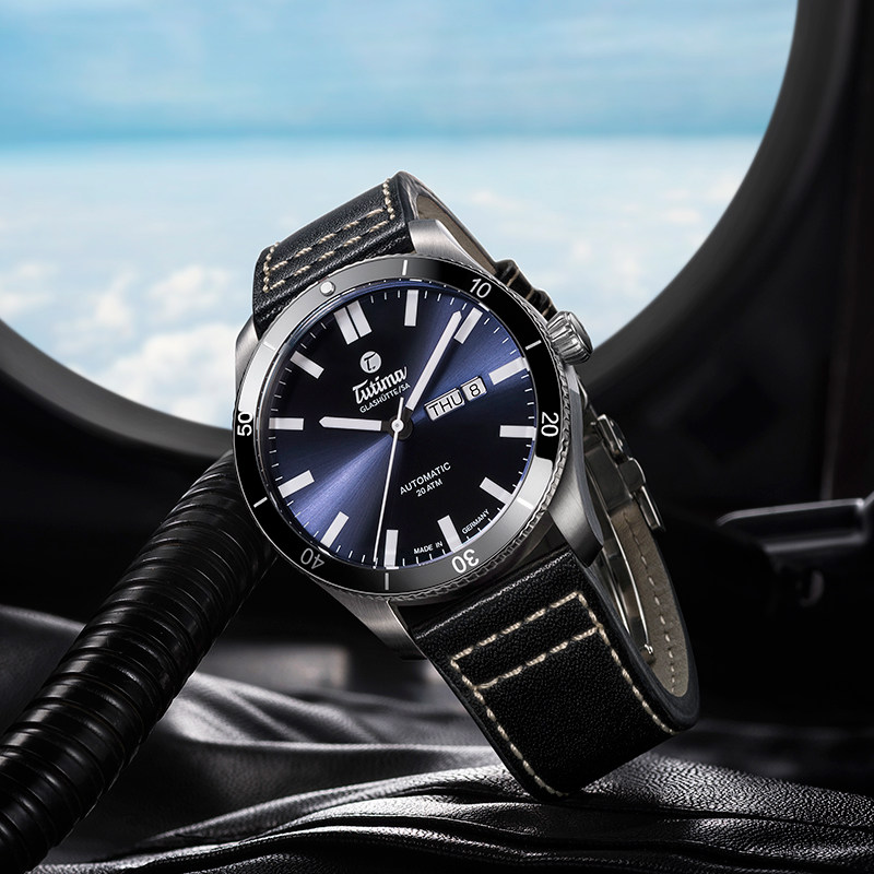 拓天马tutima大飞行员空港系列手表 万表网欧美腕表