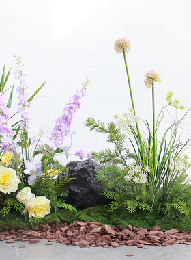 西西里仿真植物景观民宿商铺网红