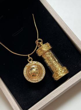 泰国男女项链加强版钻壳吸米星二哥符管套装吊坠夜场姐妹招米助运