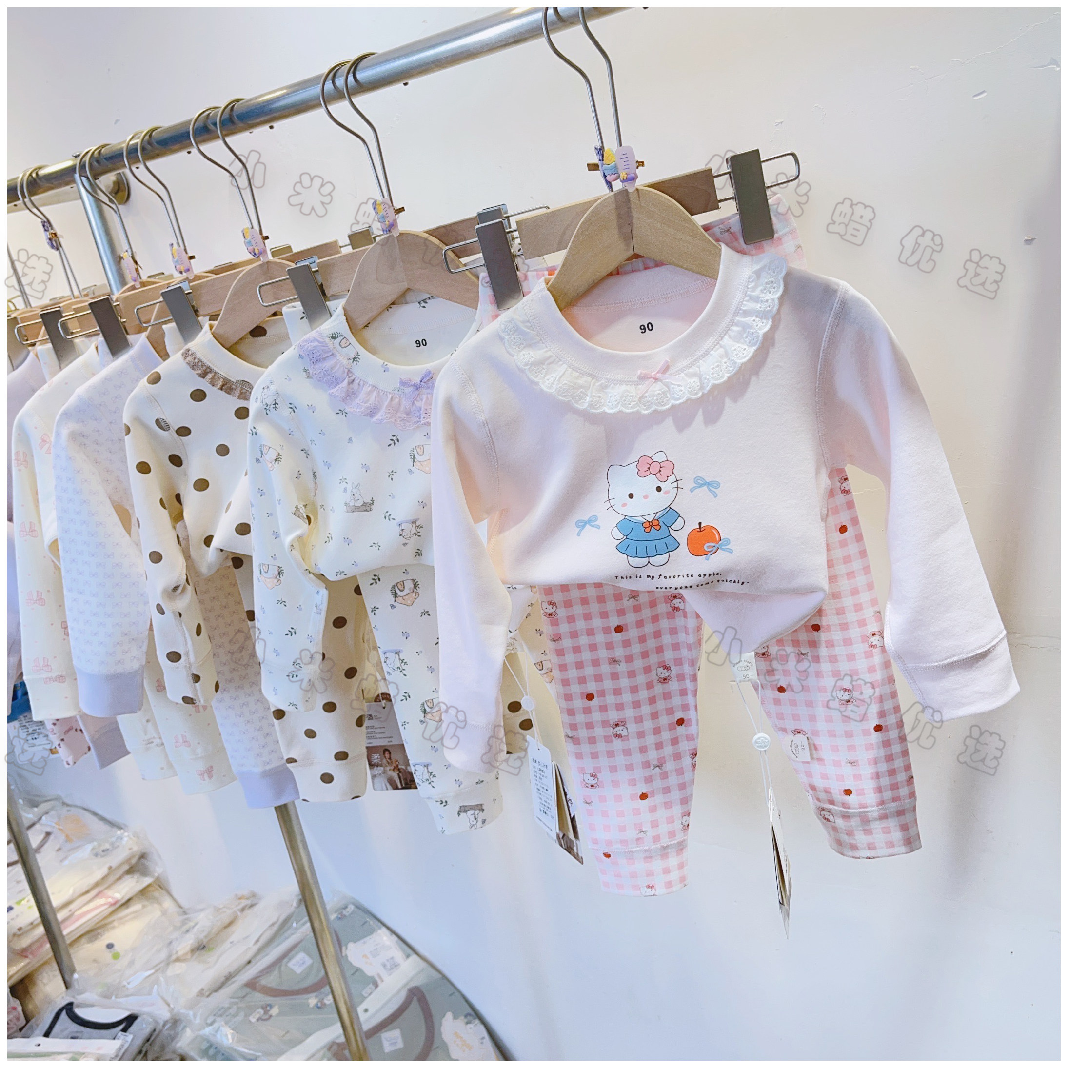 女童加厚舒绒棉家居服宝宝秋冬高支高密设计师款中领保暖睡衣收口,淘宝优惠券,粉丝福利购,淘宝优惠卷