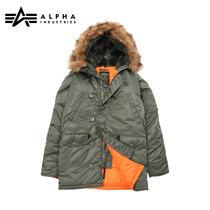 (Dunkirk) American alpha ALPHA long trendy anti-chill coat N3B sashimi N3B