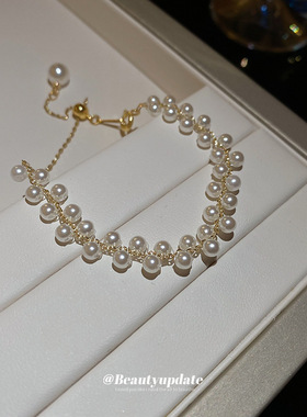 冬去春来章若楠庄庄你是我迟来的欢喜蜜语纪许蜜语朱珠同款手链镯