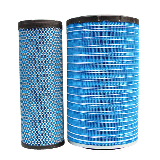 High performance air filter for loader engineering machinery