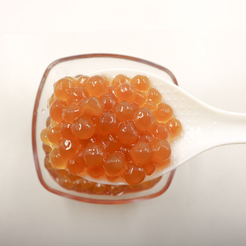 珍珠奶茶原料波霸黄金琥珀珍珠粉圆 1kg 馨皇琥珀珍珠豆2包包邮 - 图2