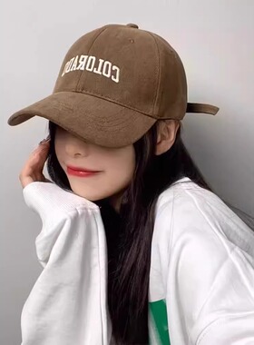 大头围棒球帽女显脸小加大宽帽檐