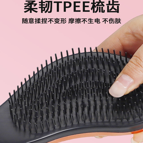 狗狗梳子泰迪梳毛专用宠物按摩梳拉毛蓬松神器小型犬比熊狗毛用品 - 图3