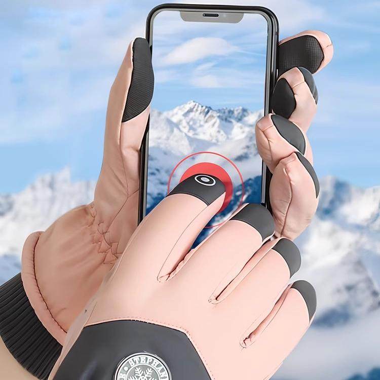 手套女冬季2025新款加绒加厚保暖防寒可触屏男防风滑雪电动车手套,淘宝优惠券,粉丝福利购,淘宝优惠卷