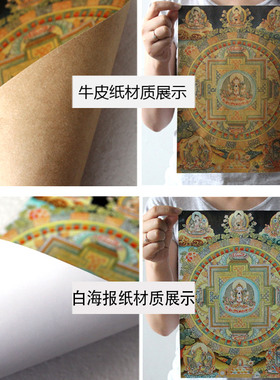酒吧欧美复古壁画牛皮纸海报