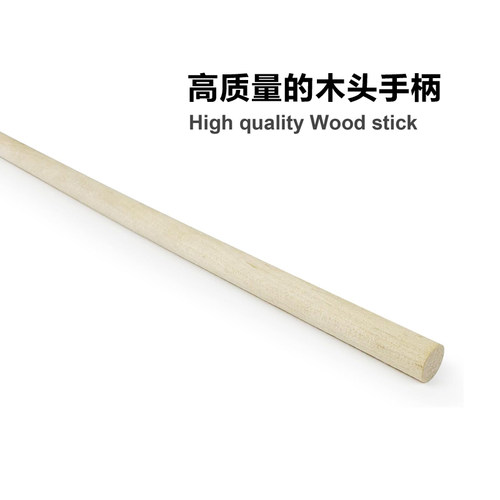 田田猫木杆羽毛老鼠长杆钓鱼杆耐咬逗猫棒自嗨解闷神器幼猫猫玩具 - 图2
