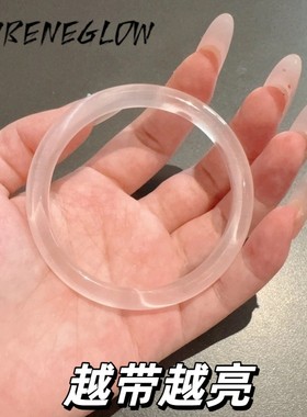 猫眼石手镯没有酸洗没有注胶