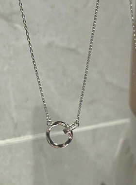 925银女时尚百搭项链不掉色