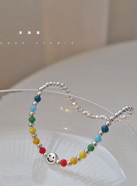 女925银时尚手链手环不掉色