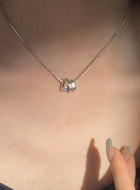 925银女时尚锁骨链不掉色