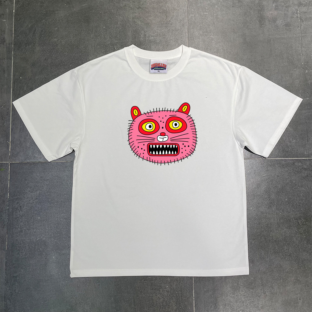 王有病工作室 220G轻薄高织不透！恶搞趣味胡子人百搭创意短袖T恤,淘宝优惠券,粉丝福利购,淘宝优惠卷