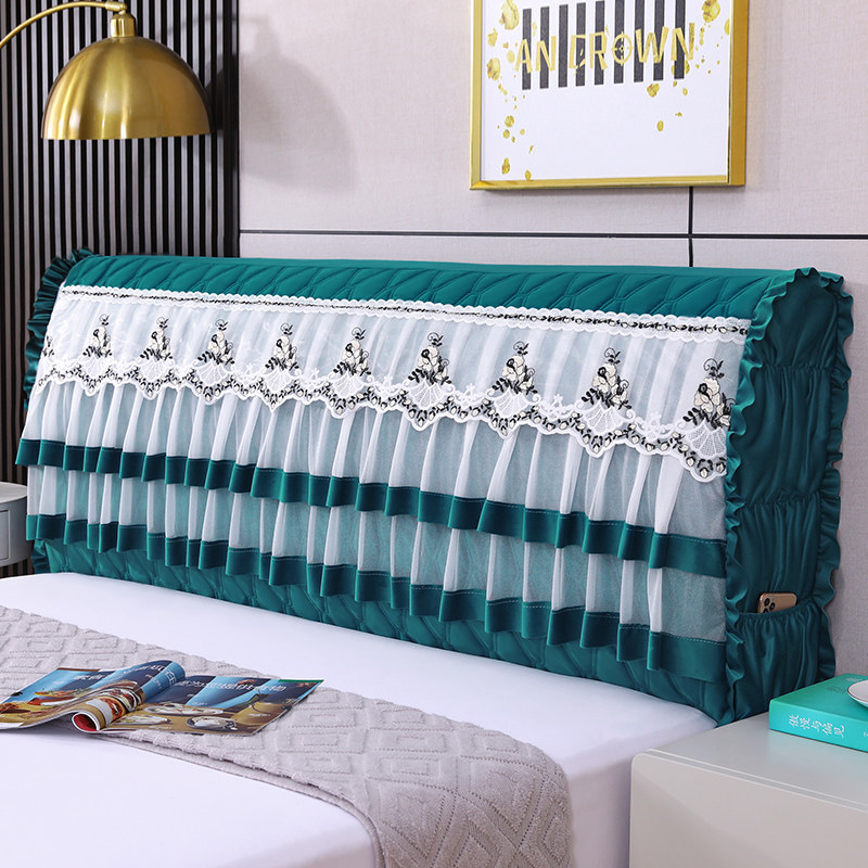 新款床头罩加厚防尘罩夹棉保护套软包床头套全包实木靠背套中式套,淘宝优惠券,粉丝福利购,淘宝优惠卷