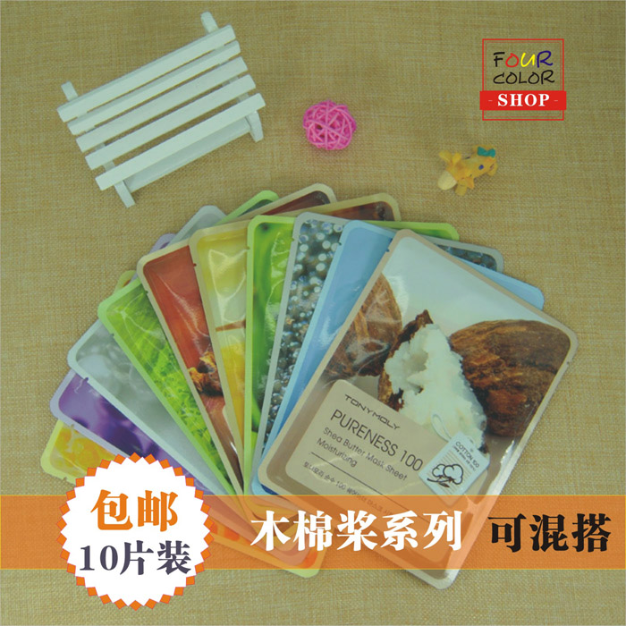 韓國TONYMOLY魔法森林真我果蔬水果精華面膜亮膚保溼補水舒緩10片