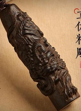 吉祥】沉香木雕貔貅男士女高档项链本命年2024属龙原创实用的礼物