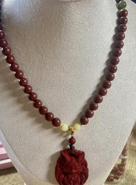 吉祥】花蕊夫人78颗三圈0.6搭配凤九吊坠设计款