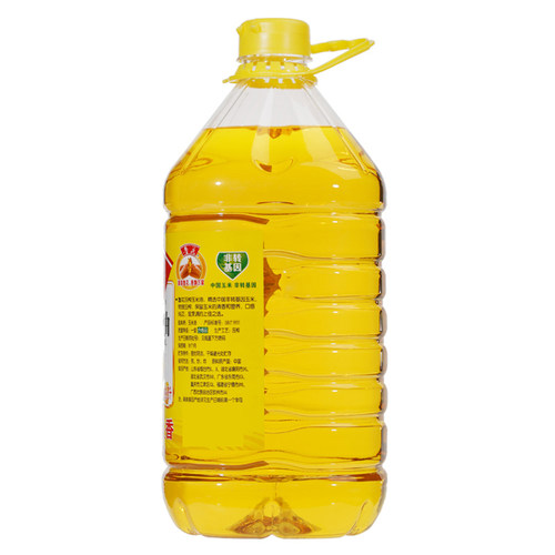 【鲁花直营】鲁花物理压榨玉米油5L 非转基因食用油 - 图1