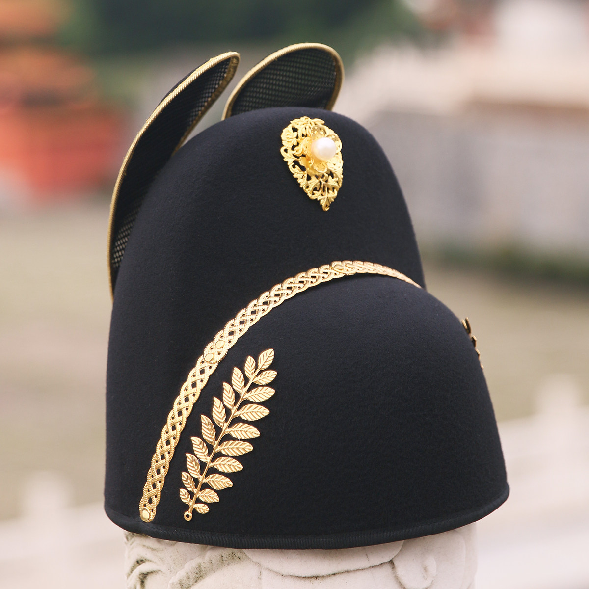 明制汉服帽子乌衣巷翼善冠乌纱折上巾古装帽子男古风中式冠帽,淘宝优惠券,粉丝福利购,淘宝优惠卷