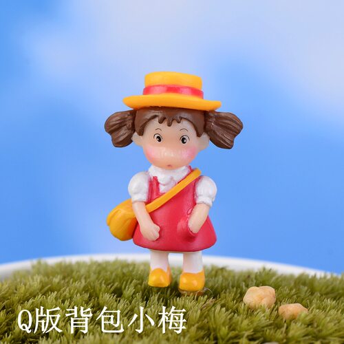 新品 人物园艺苔藓工艺品用品花卉植物仿真 迷你摆件景观鲜花 - 图2