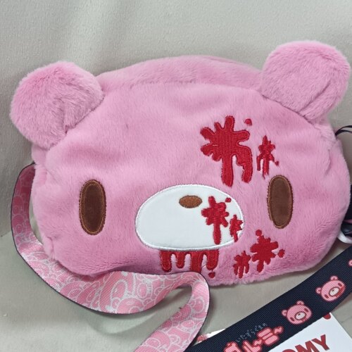 暴力熊格鲁米GLOOMY BEAR毛绒小斜挎包平替更新款 - 图1